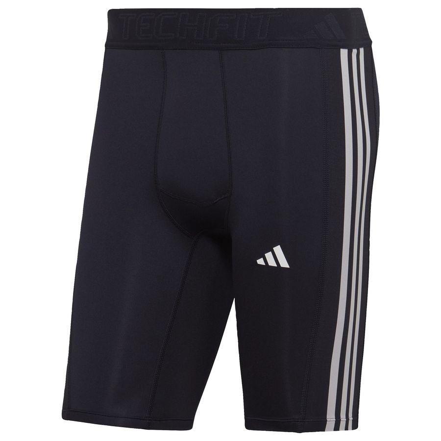 adidas Collant Techfit 3-Stripes - Bleu Marine/Blanc