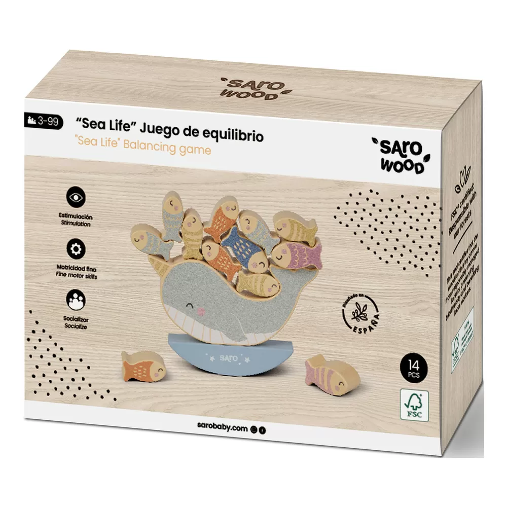 SARO BABY Sea Life Balance leg - 1 stk.
