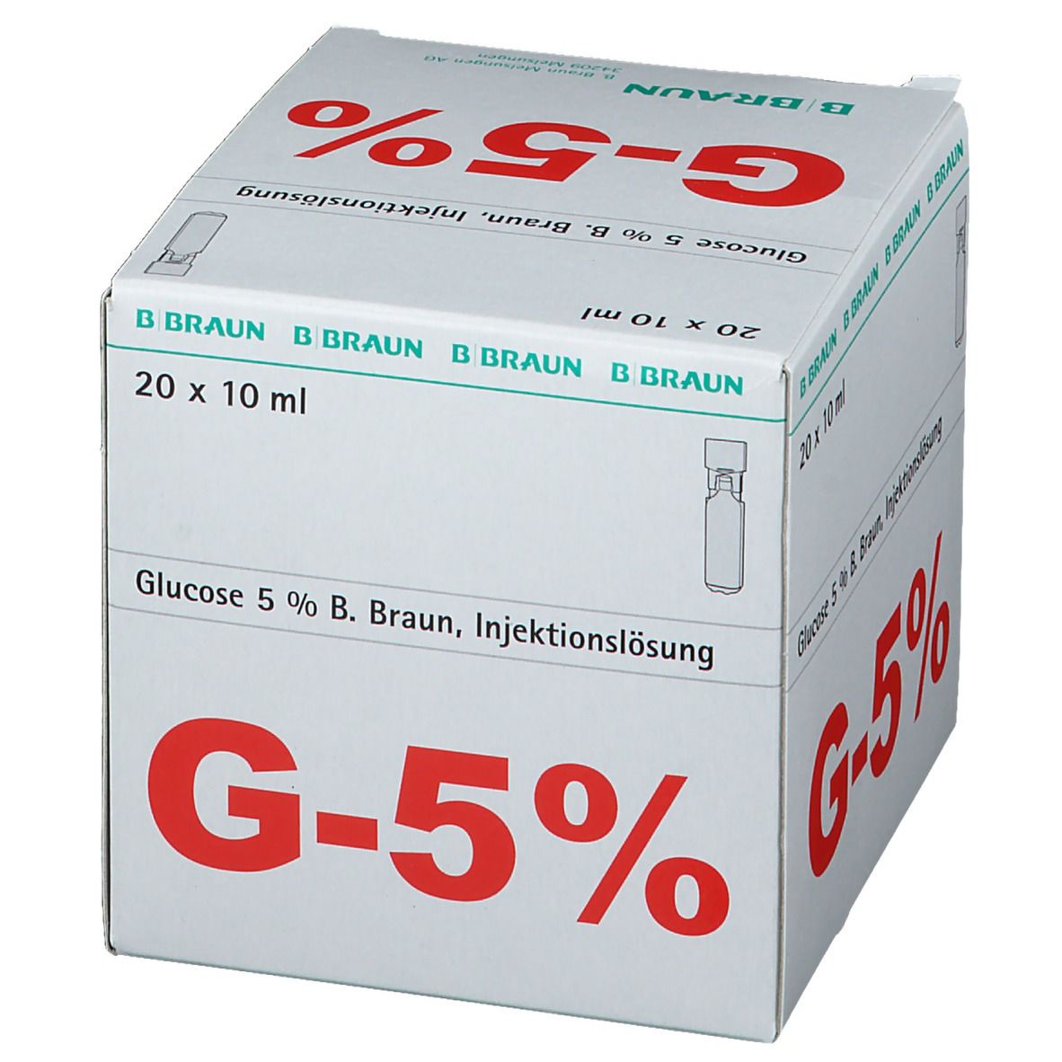 Glucose 5 % B. Braun Mini-Plasco® connect