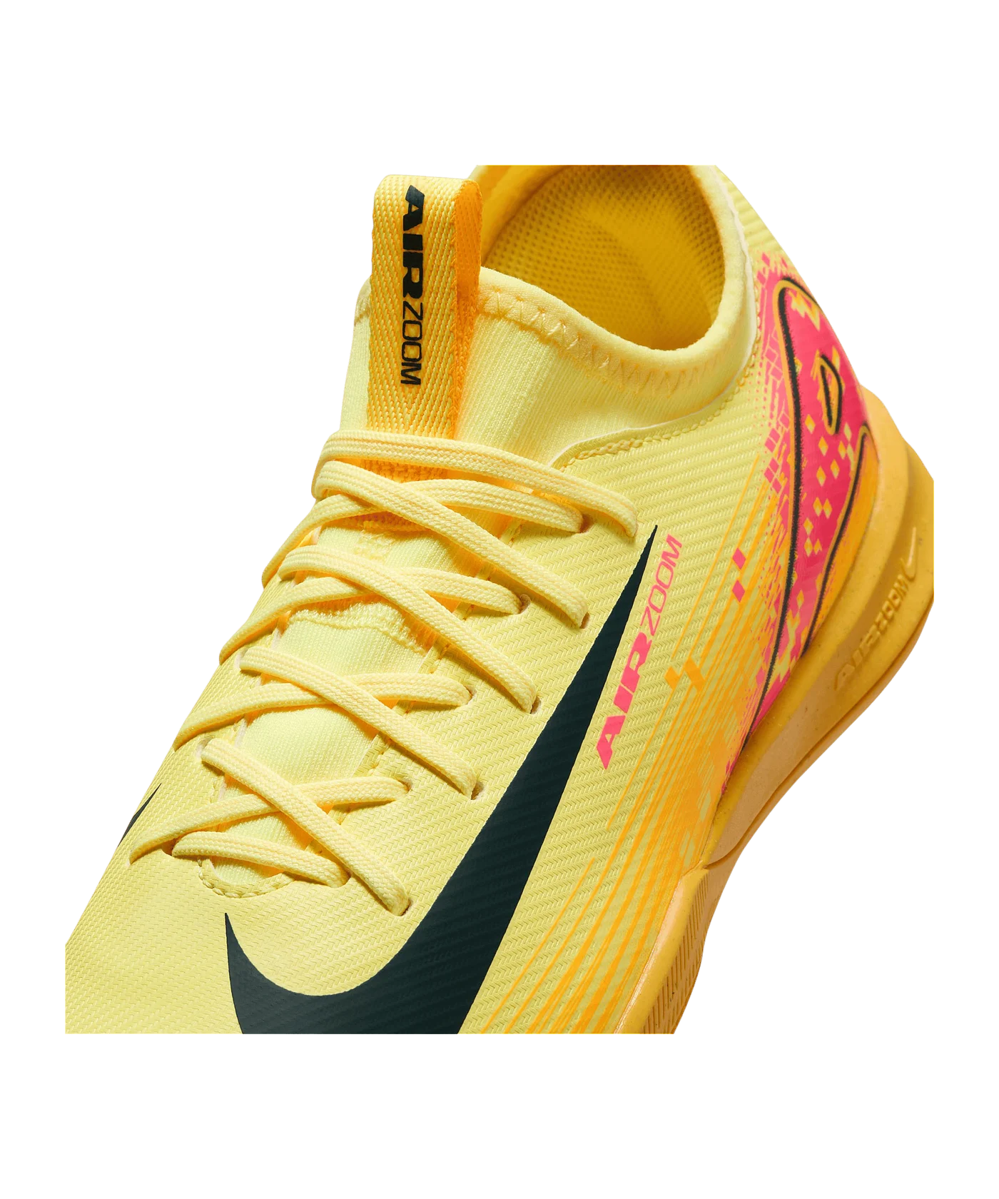 Nike Jr Air Zoom Mercurial Vapor XVI Academy IN Mbappe Signature Kids Orange Blau F800