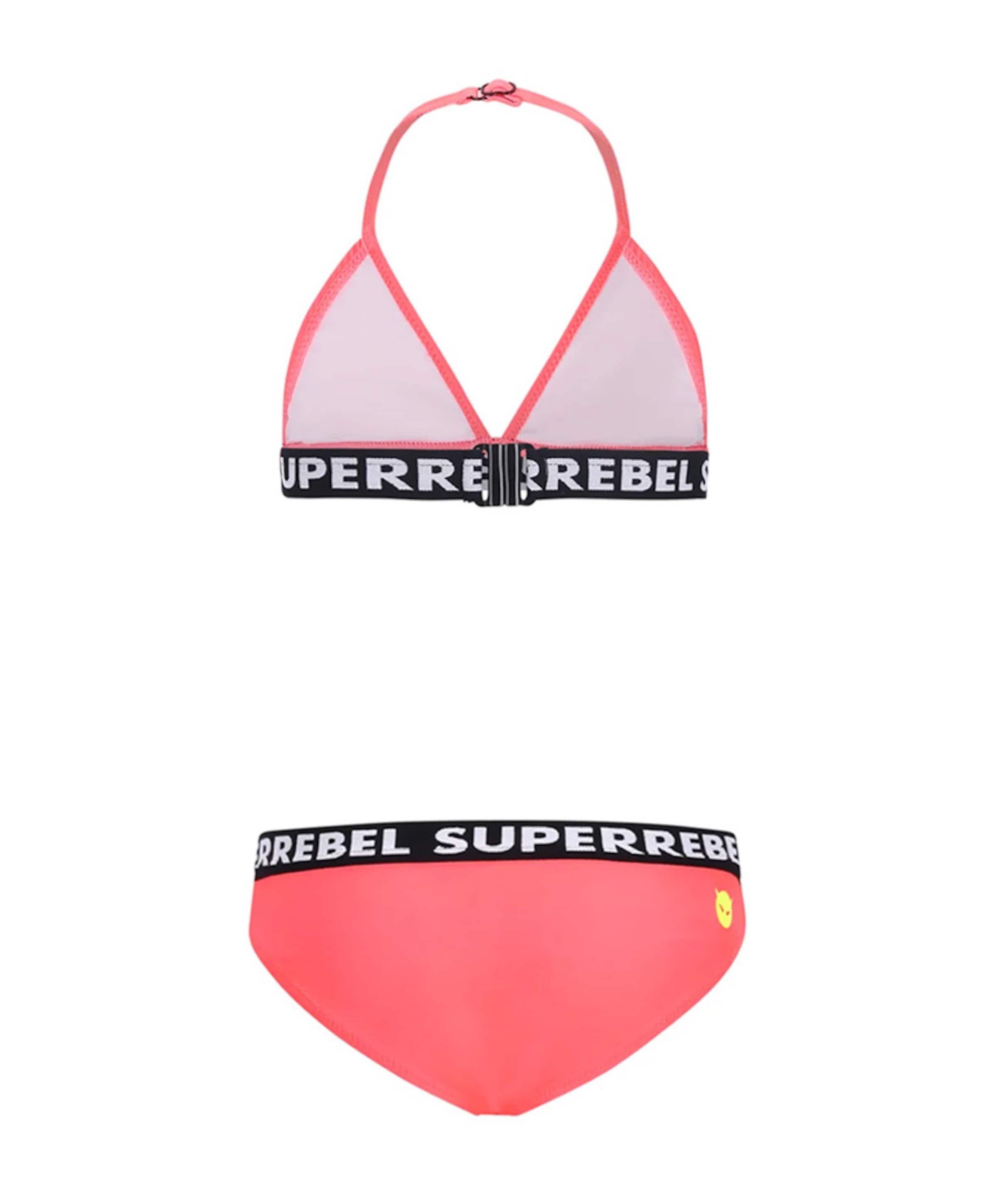 Superrebel Meisjes bikiniset rood