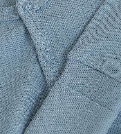CeLaVi Strampler - Solid - Dusty Blue