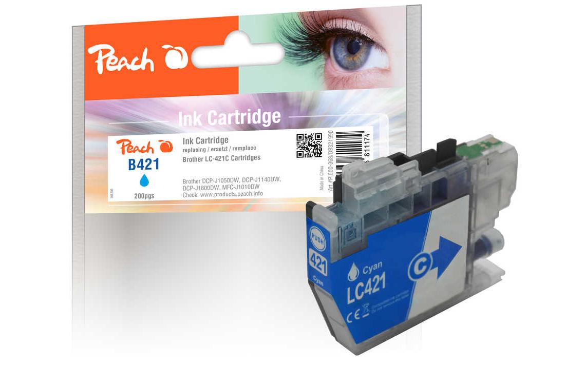 Tinte Brother LC-421C CyanDruckerpatrone, Cyan