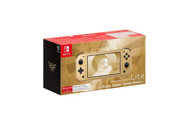 Nintendo Spielekonsole »Nintendo Switch Lite Hyrule-Edition« 32 GB