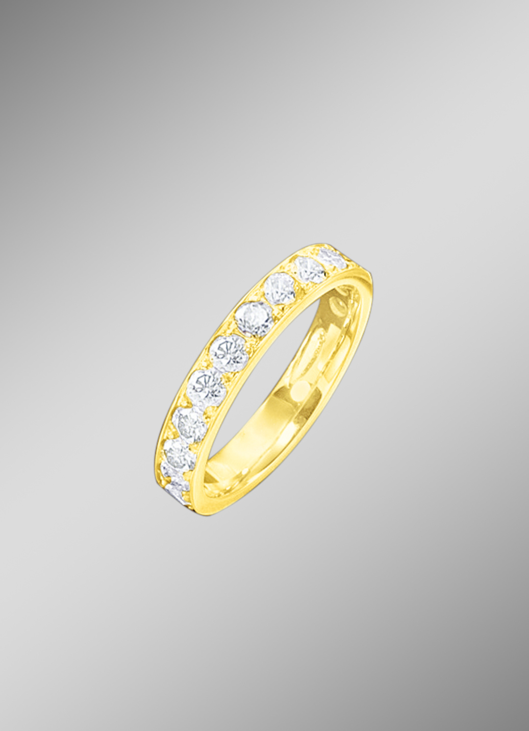 Memoire-Ring mit Brillanten