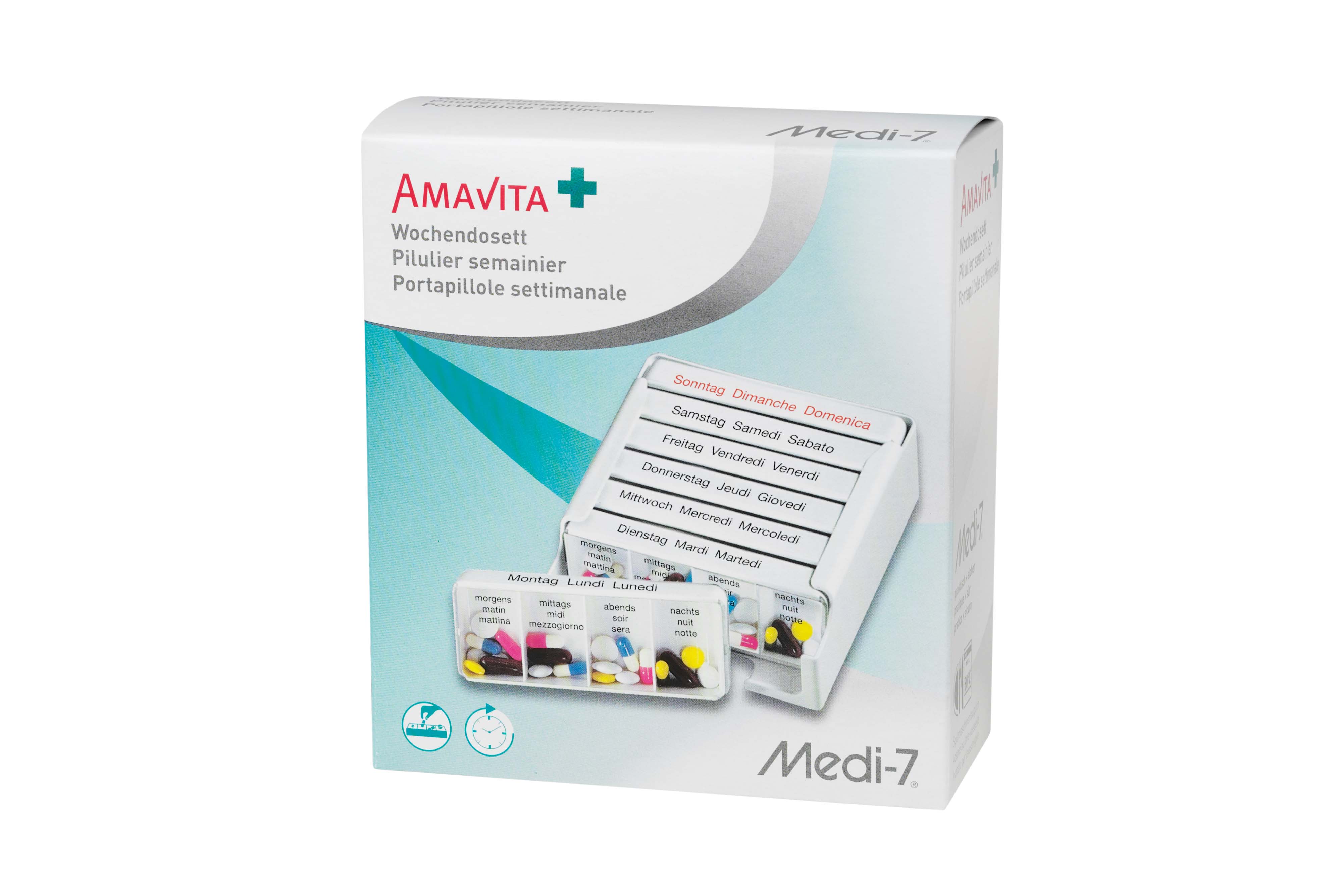 Amavita Medi-7 Wochendosett 1 Stk