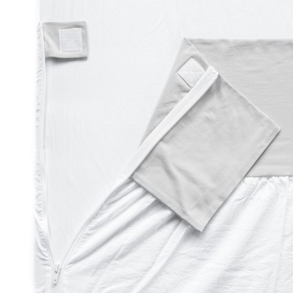 Fedde & Kees Nunki Co-Sleeper Laken Wit 50 x 90 cm