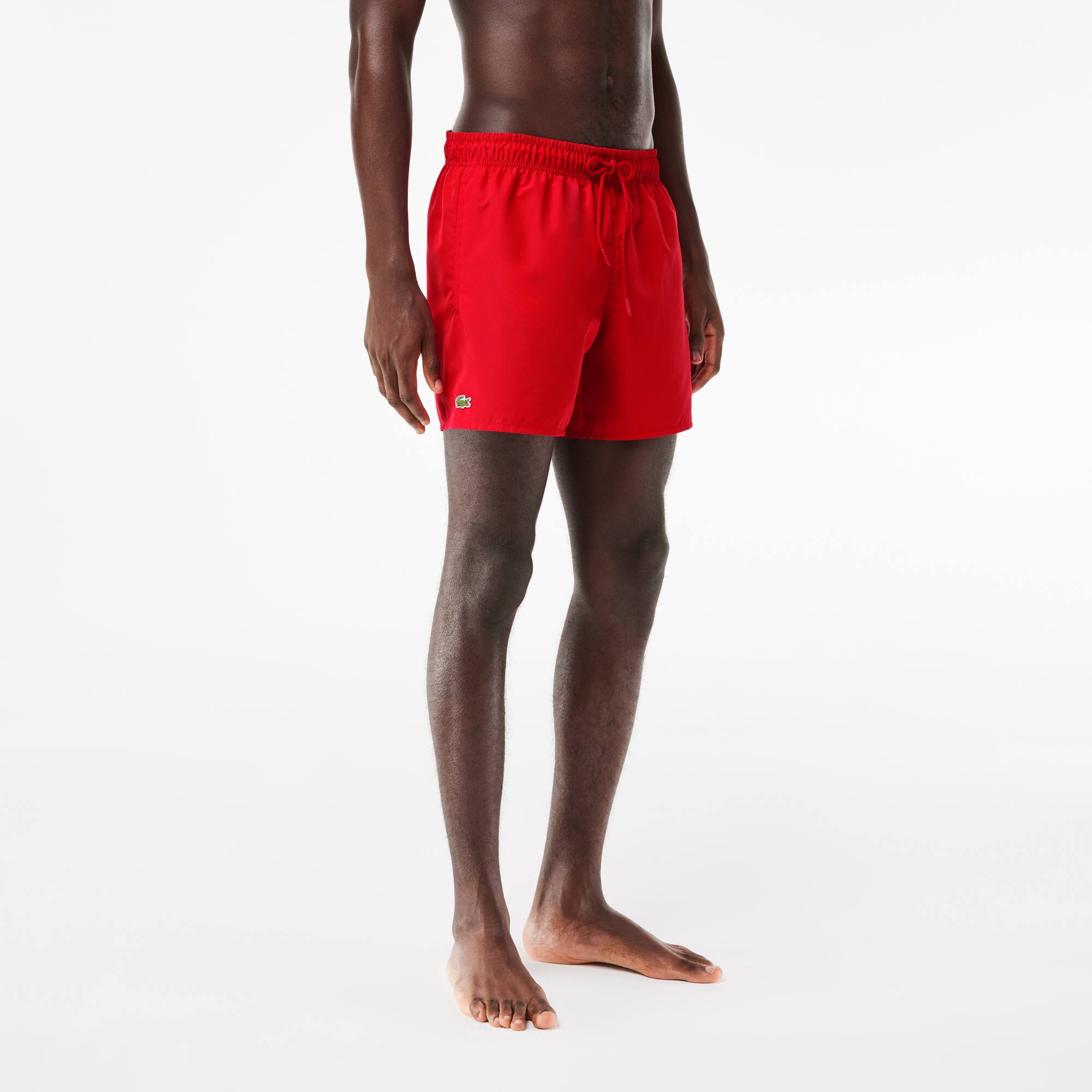 Short de bain léger uni Maillots de bain - Rouge - Lacoste - Homme