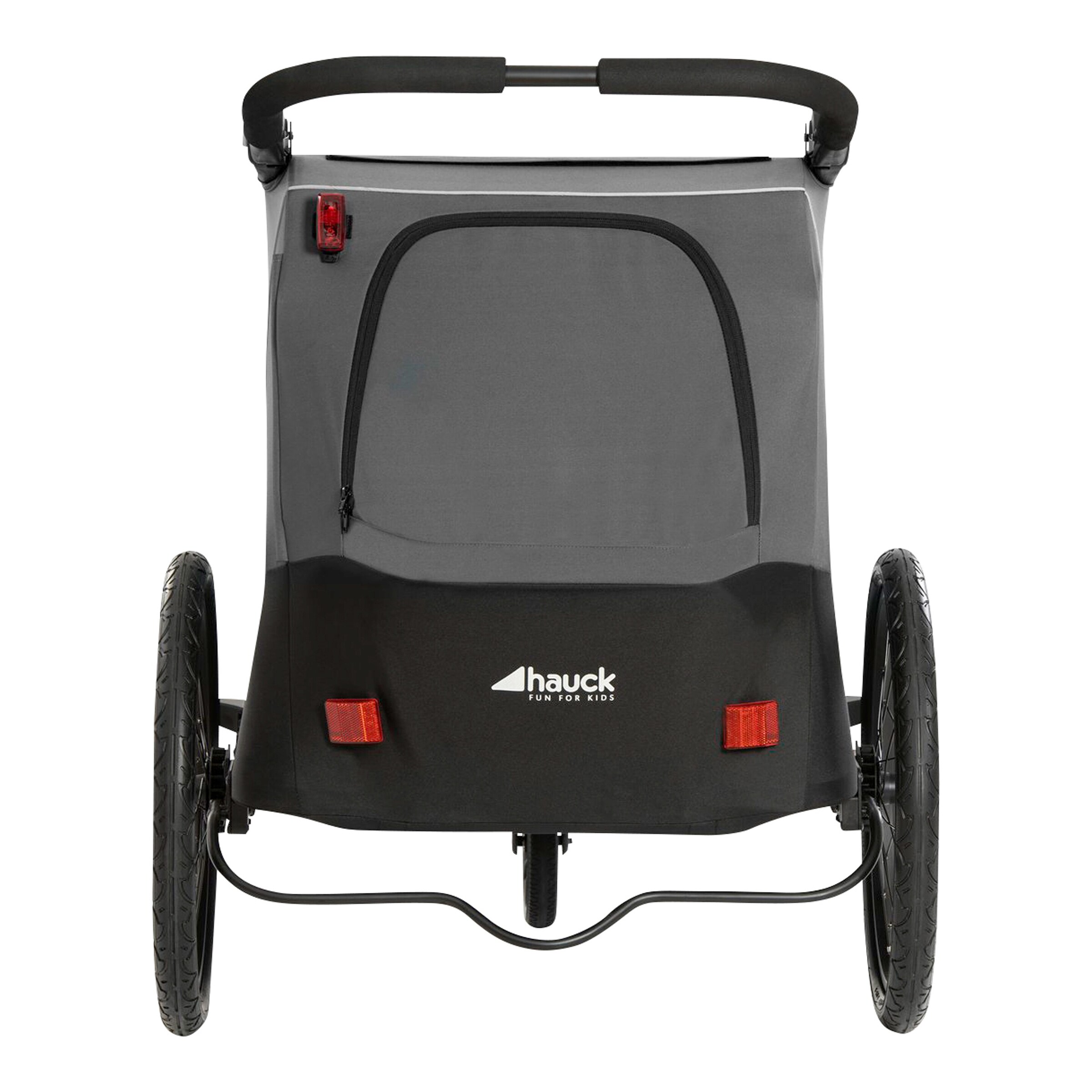 Hauck Dryk Duo Fahrradanhänger grey