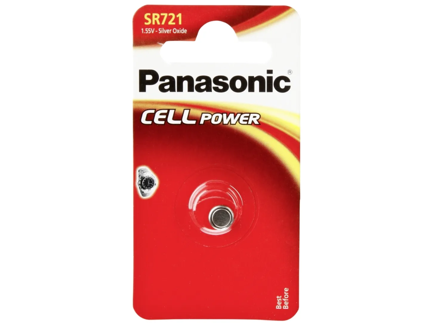 Panasonic Cell Power SR721 - Batteri SR721 - sølvoxid - 25 mAh