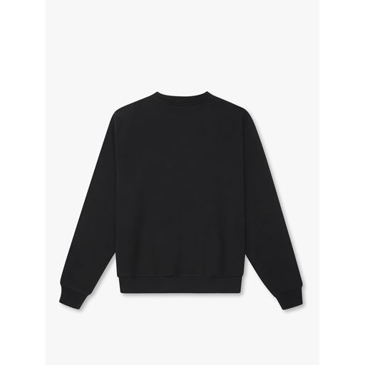 7 DAYS Active Organic Regular Crewneck Sweatshirt, Black, XL