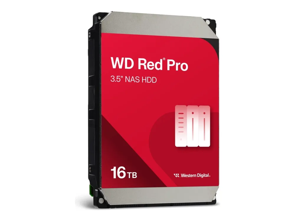 WD Red Pro WD161KFGX - Harddisk - 16 TB - intern - 3.5
