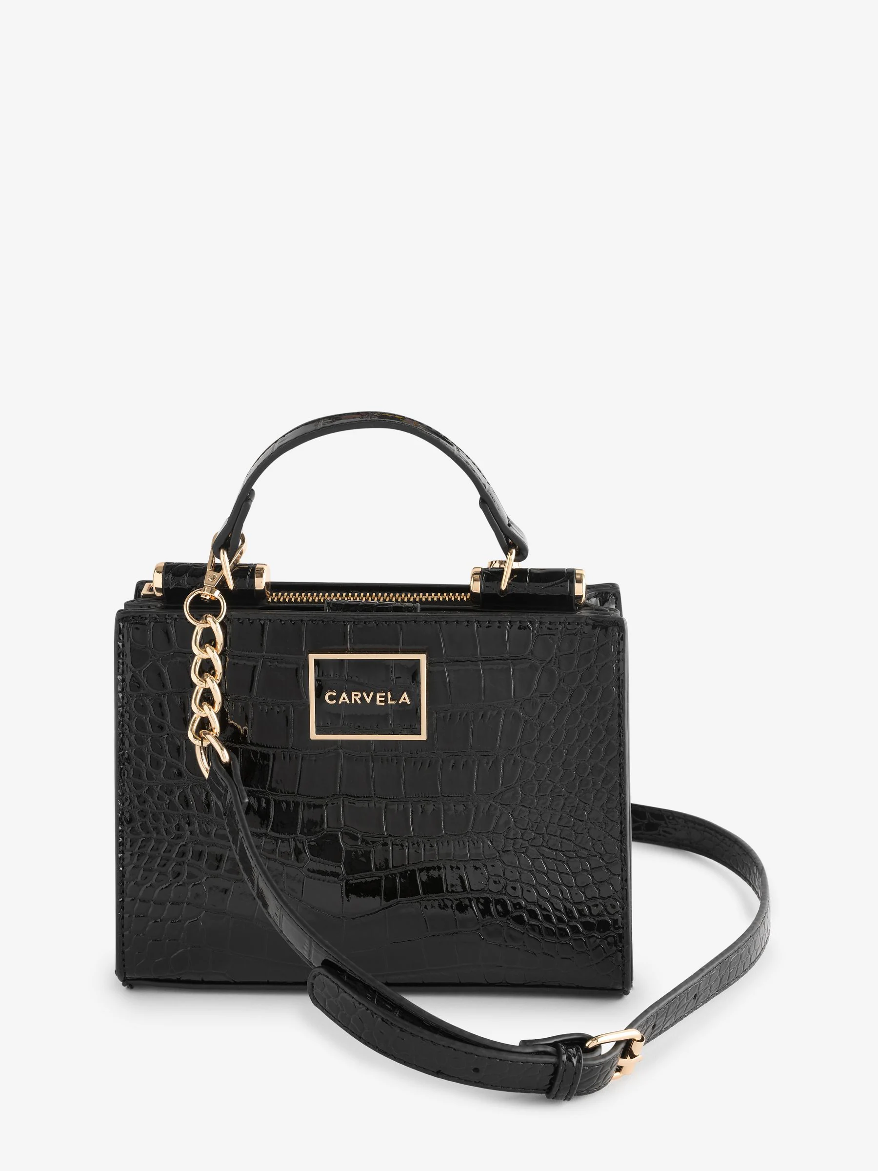 Zwart - Carvela Jessica Mini Shopper 2 tas
