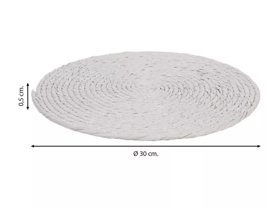 Dessous de plat en corde plâtrée