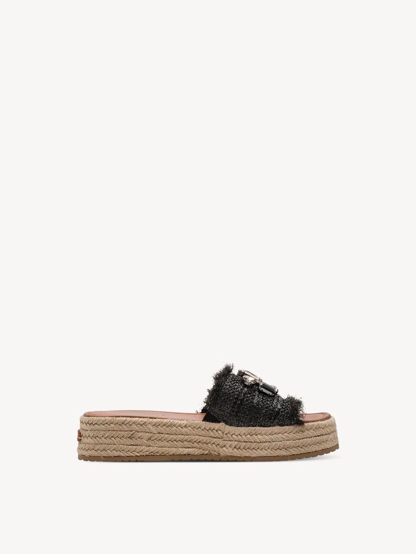 Slipper - zwart