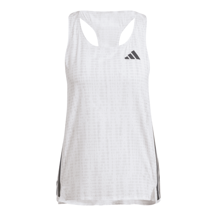 adidas Dame Adizero Singlet Hvid