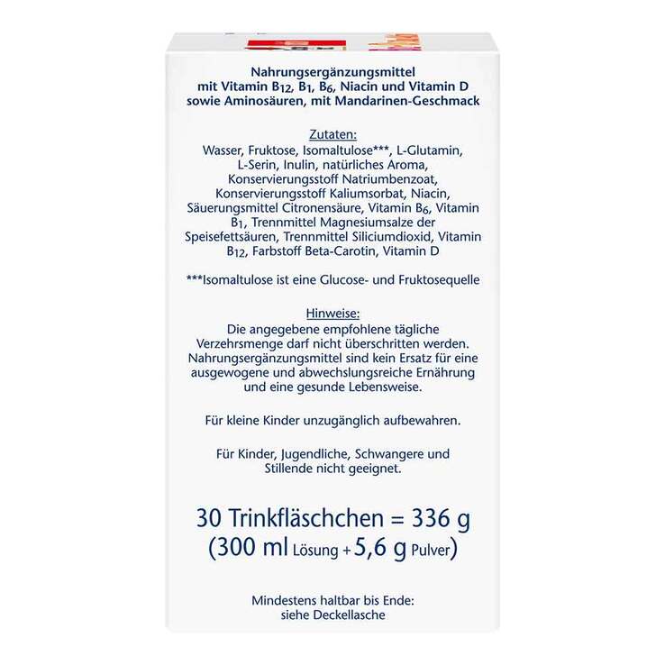 Doppelherz B12 + D3 Duo Aktiv Trinkampullen, 30 St