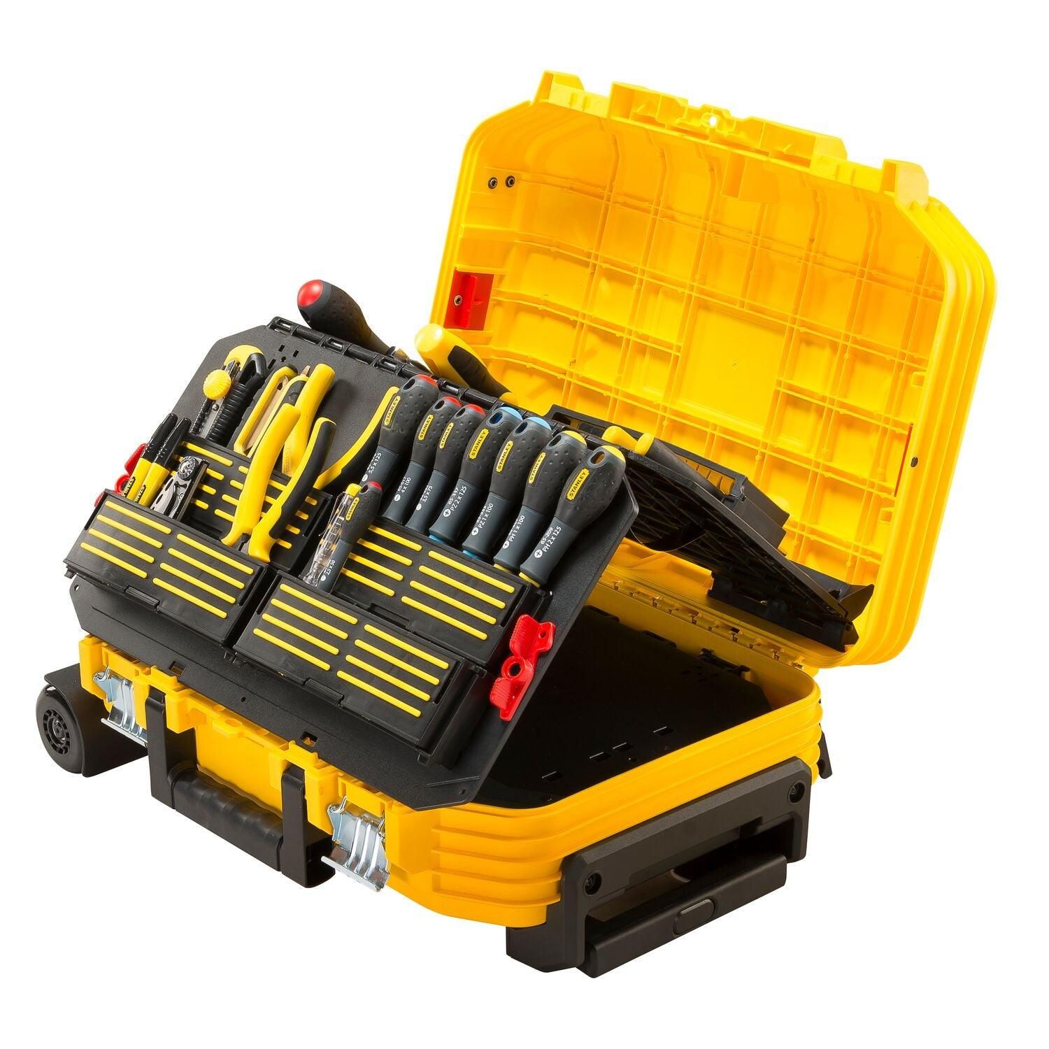 Stanley FMST1-75530 FatMax Gevulde Techniekerskoffer op Wielen - 103-delig