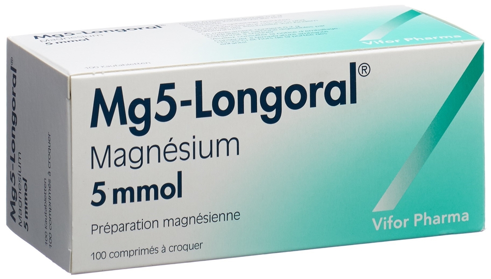 MG5-LONGORAL Kautabl 5 mmol Blist 100 Stk