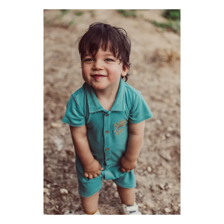 Louise Misha Combishort Matama Eponge | Turquoise