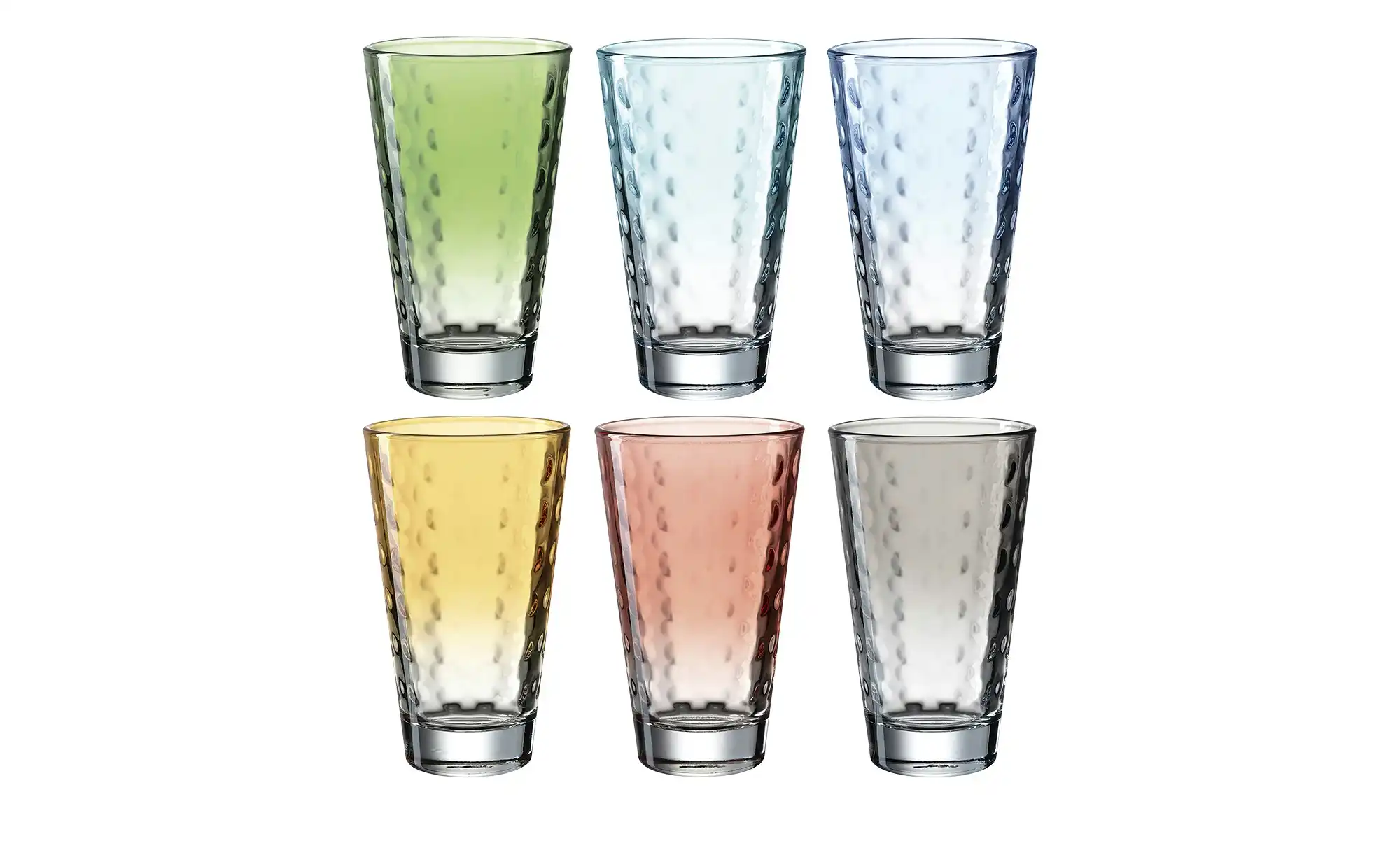LEONARDO 6er-Gläserset 6er Set Optic