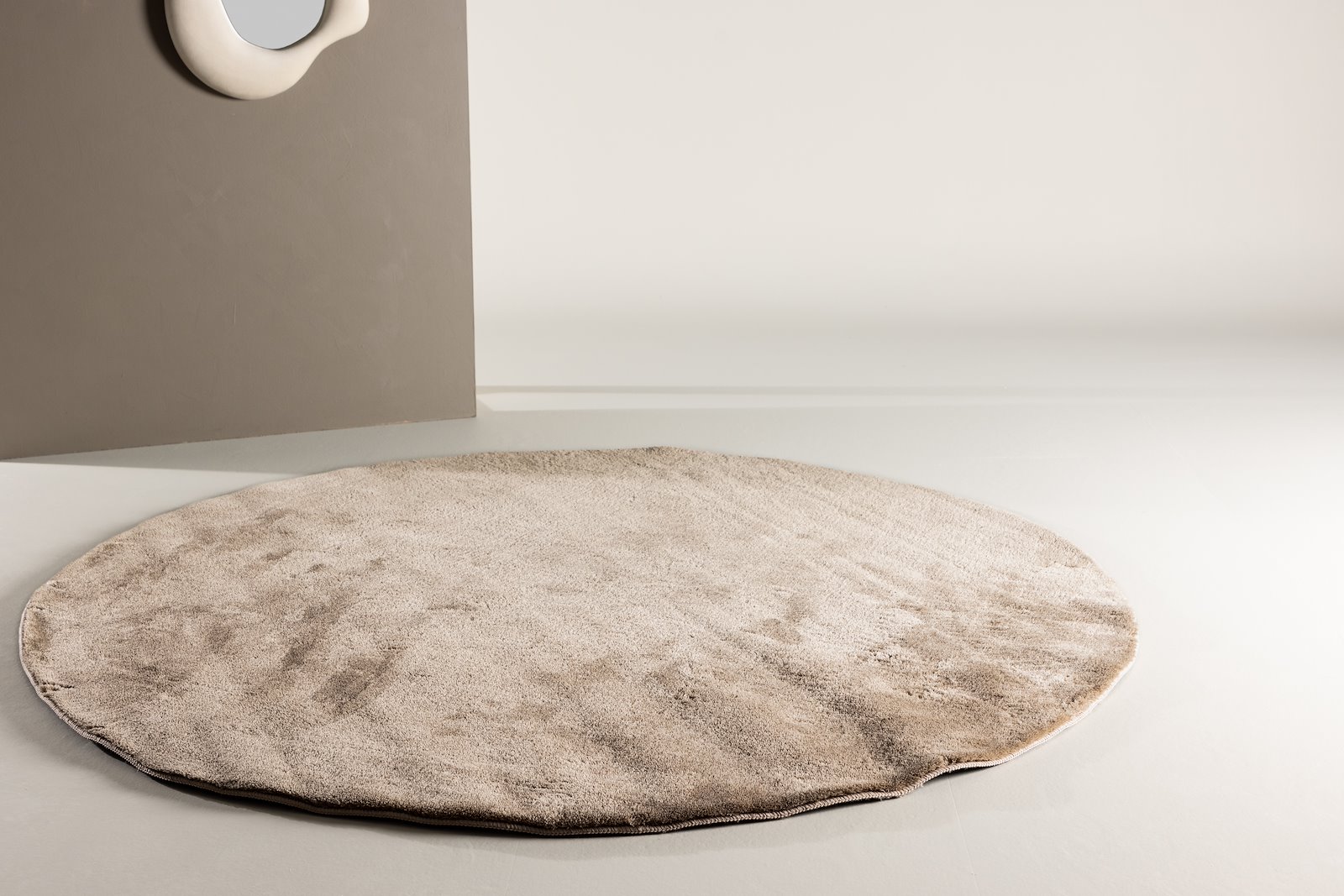 Blanca gulvteppe Teppe ø200, beige
