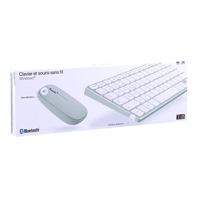 T'nB iClick - ensemble clavier sans fil et souris sans fil - vert