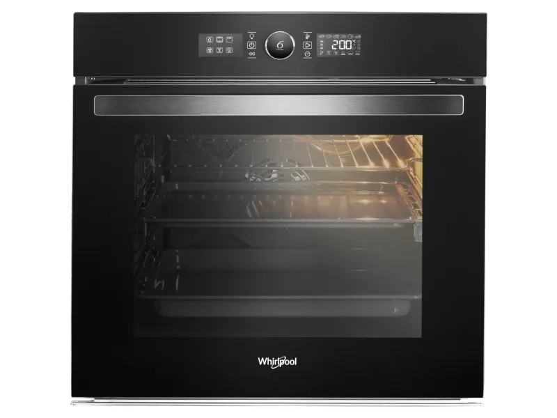Whirlpool AKZ 6230 NB - Ovn - til indbygning - niche - bredde: 56 cm - dybde: 55 cm - højde: 60 cm - med selv-rengøring - Klasse A  - sort