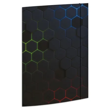 RNK Verlag Sammelmappe aus stabilem Karton, “Hexagon” für DIN A4