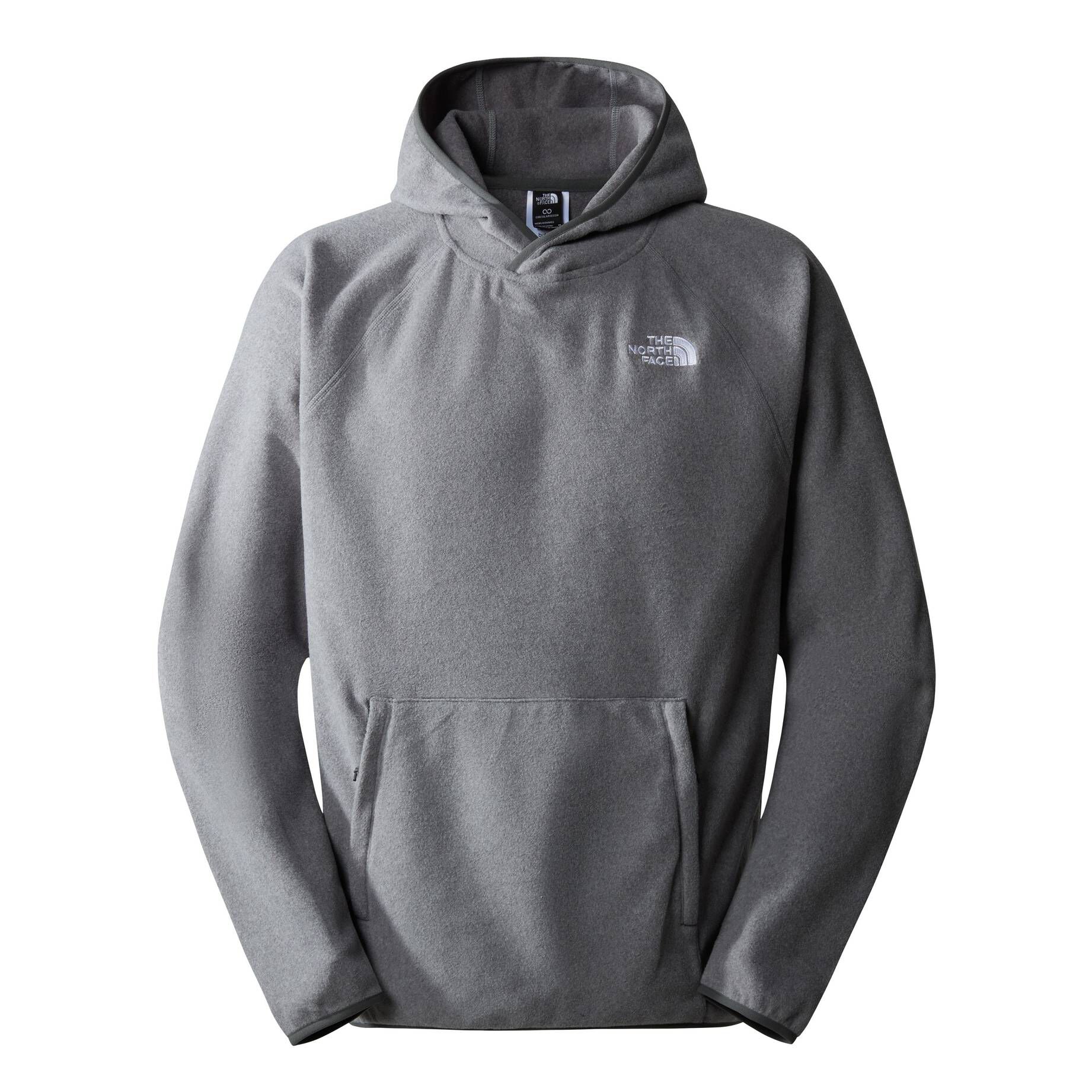 The North Face| Herren Fleecepullover mit Kapuze M 100 GLACIER HOODIE