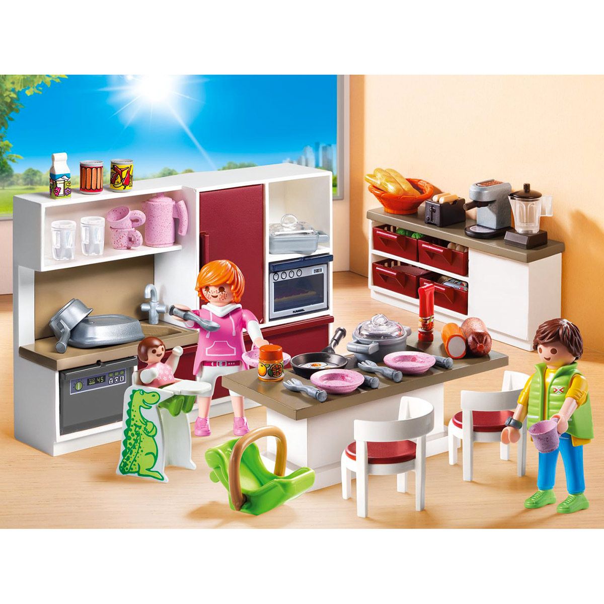 Cuisine aménagée Playmobil City Life