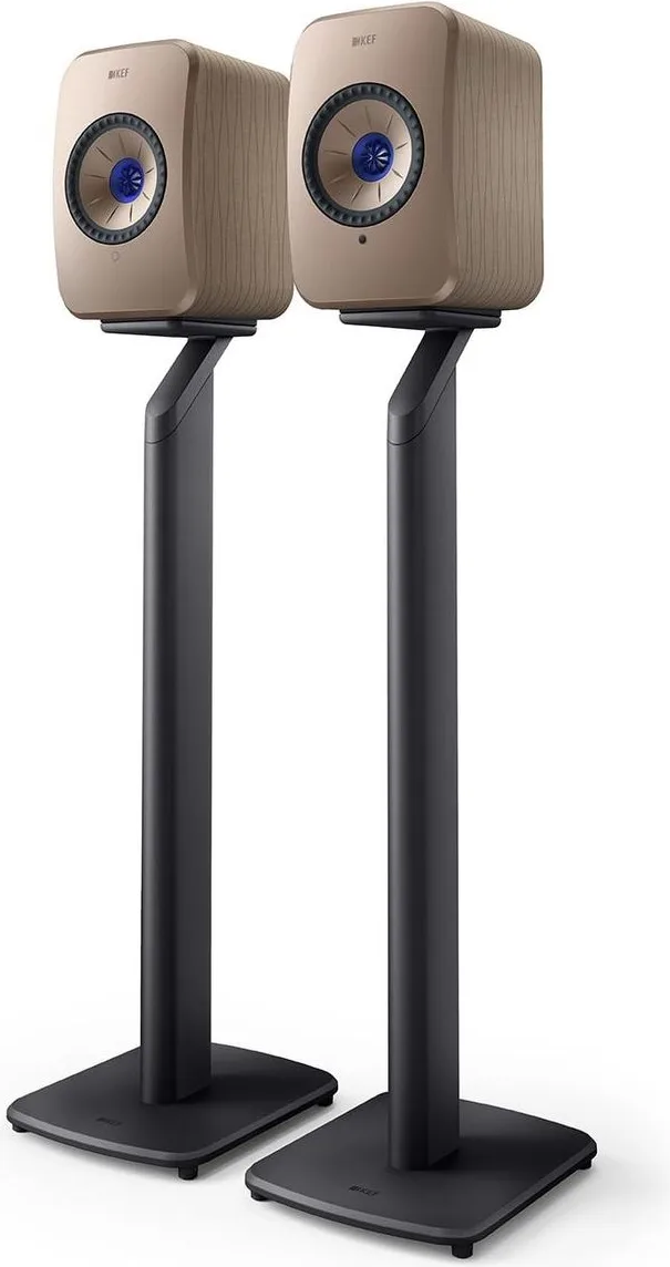 KEF Stand S1 Gris pour LSX2 Wireless (la paire) Pieds pour enceintes