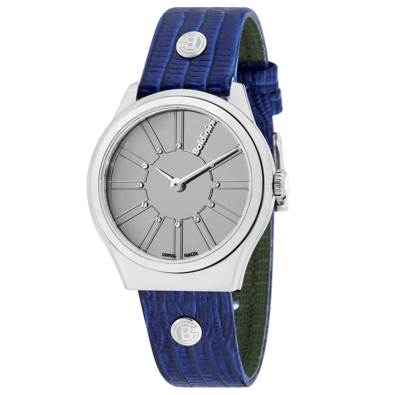 Baldinini Montre Femme en Cuir & cristaux Swarovski Adria bleue