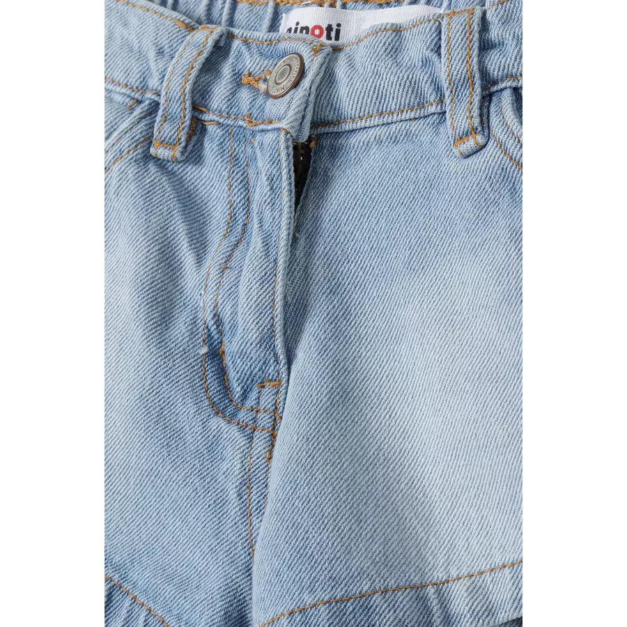 MINOTI Jeansshorts Denim-Hellblau