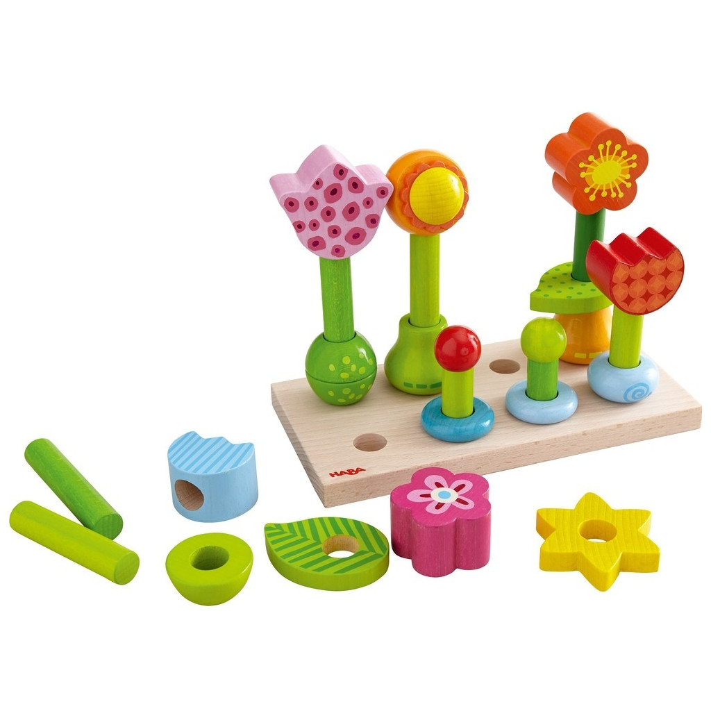 Jeu à Enficher - Jardin de fleurs