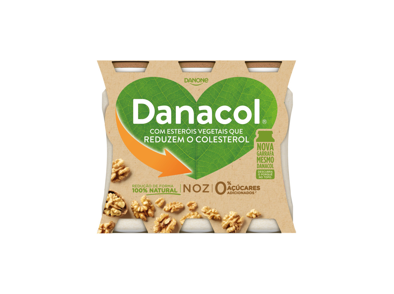 DANACOL DANONE LÍQUIDO NOZ 6X100G