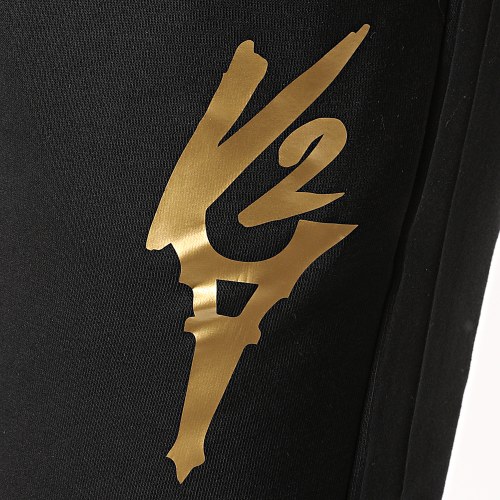 Pantalon Jogging Logo Noir Doré