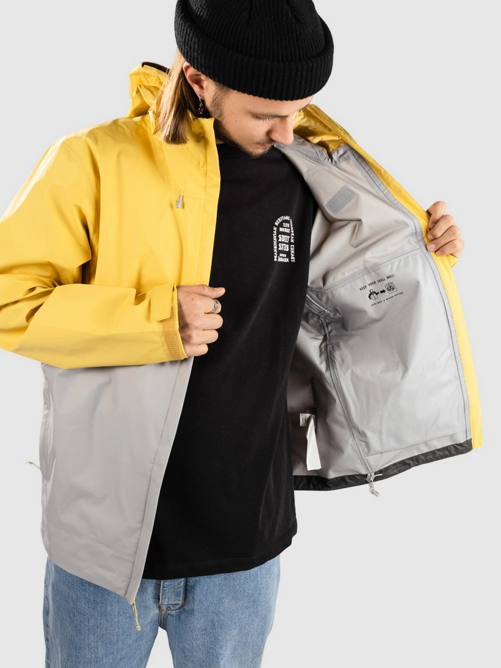 Patagonia Torrentshell 3L Rain Jacket surfboard yellow
