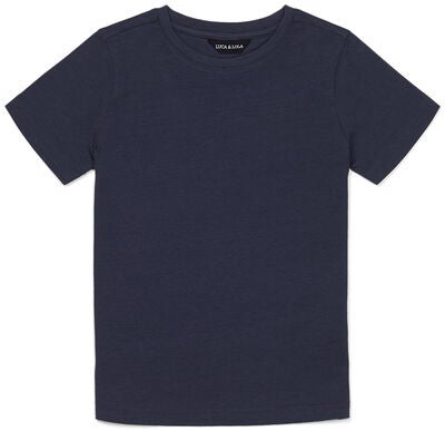 Luca & Lola Paulo T-Skjorte 2-pack, Grey Melange/Navy