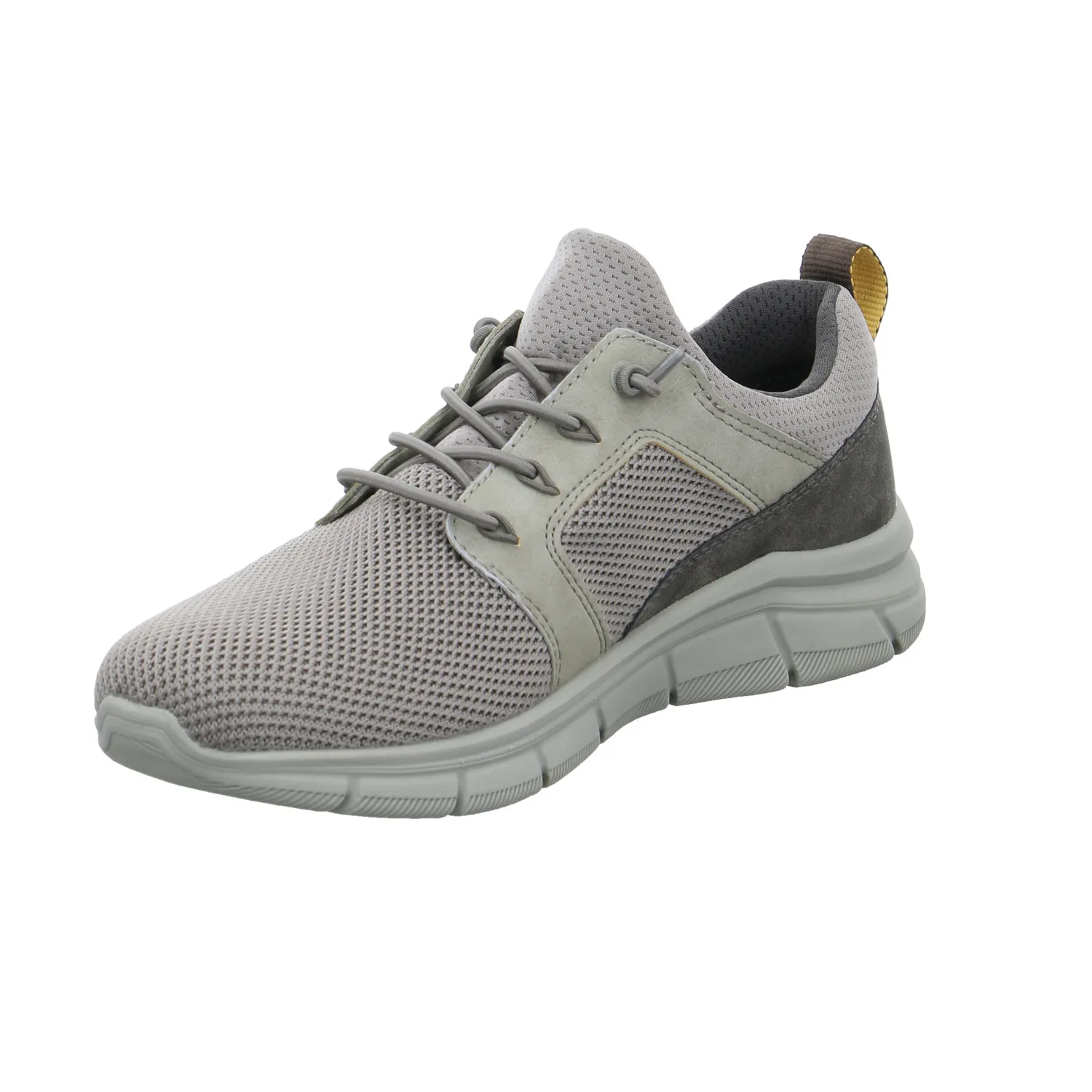 BUGATTI SHOES Halbschuhe Sneaker Stoff Grau Textil