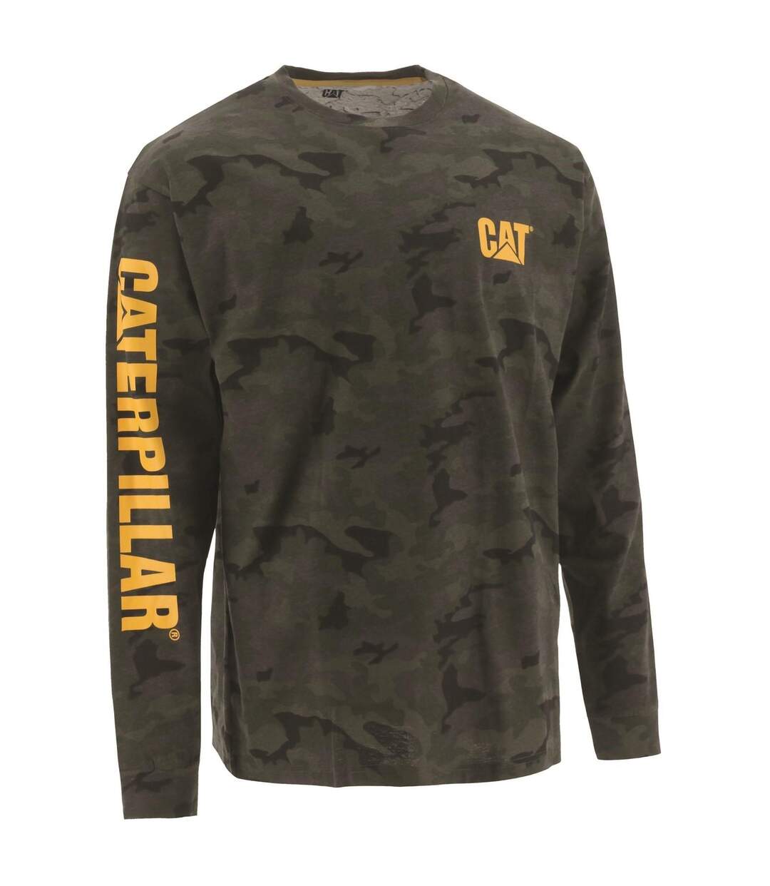 Caterpillar - T-shirt manches longues - Homme (Marron) - UTFS7480