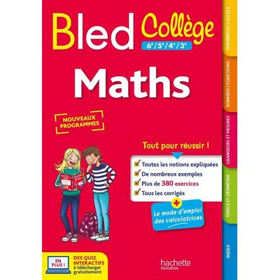 Bled Maths Collège