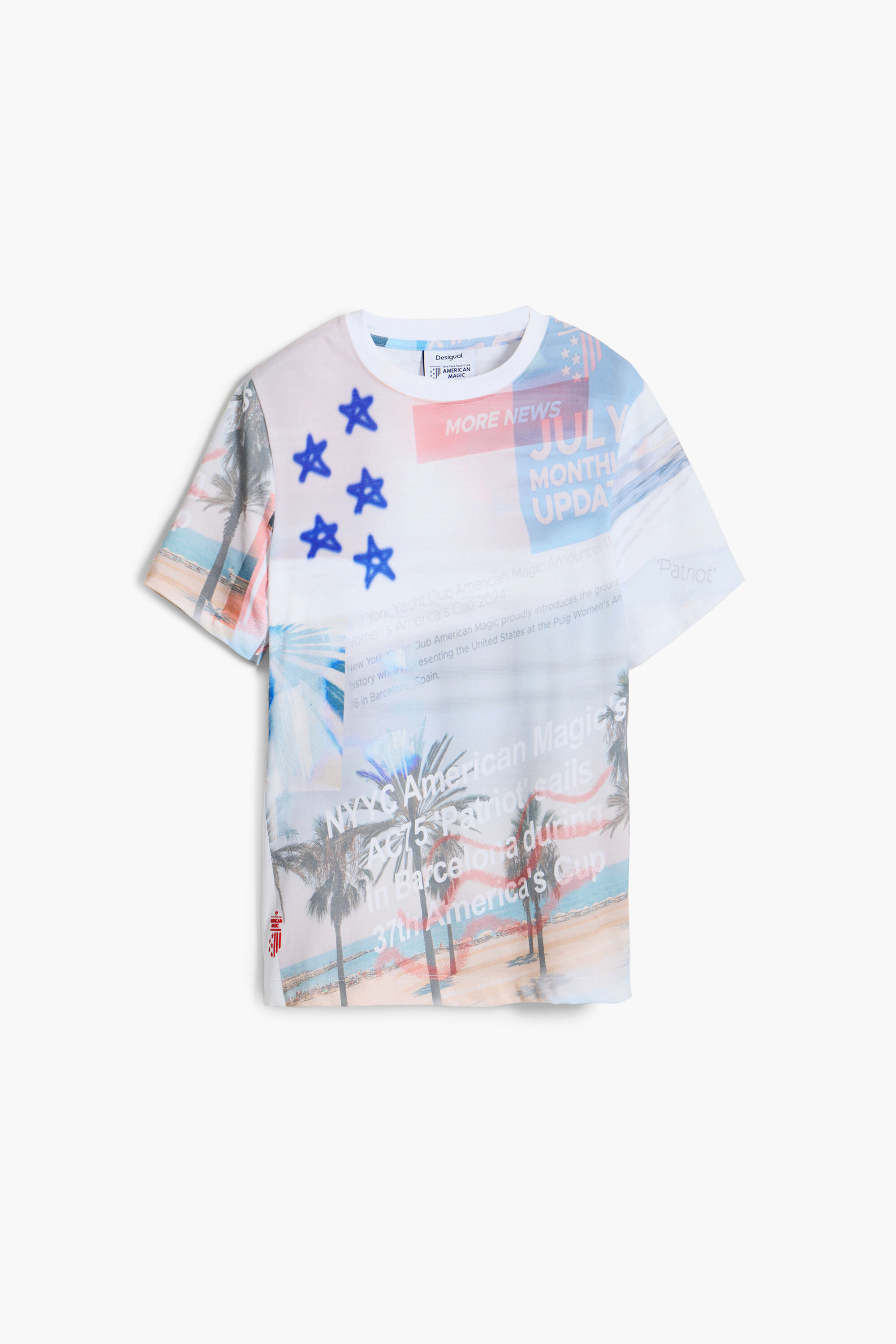 Camiseta estampada American Magic