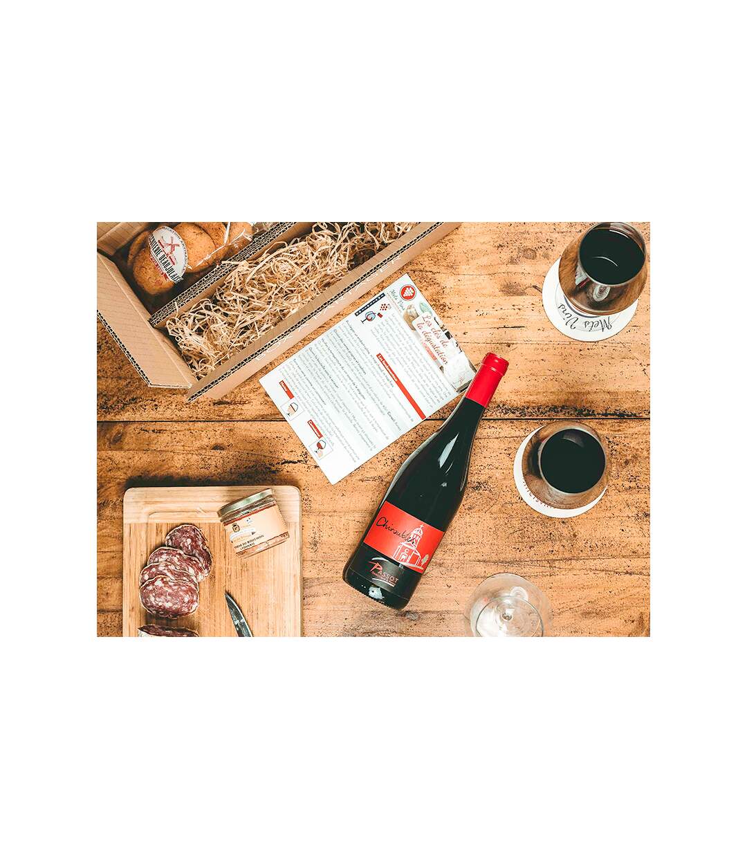 Box surprise terroir et vin français à déguster chez soi - SMARTBOX - Coffret Cadeau Gastronomie