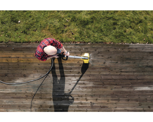 Kärcher PCL 4 terrasreiniger met 2 borstelrollen en 2 watersproeiers