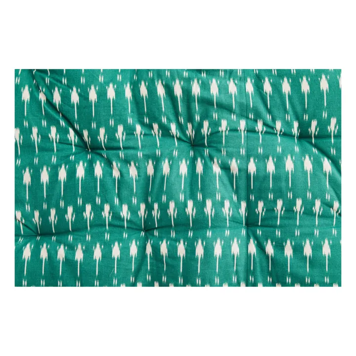 Madam Stoltz Matelas de sol  | Vert émeraude