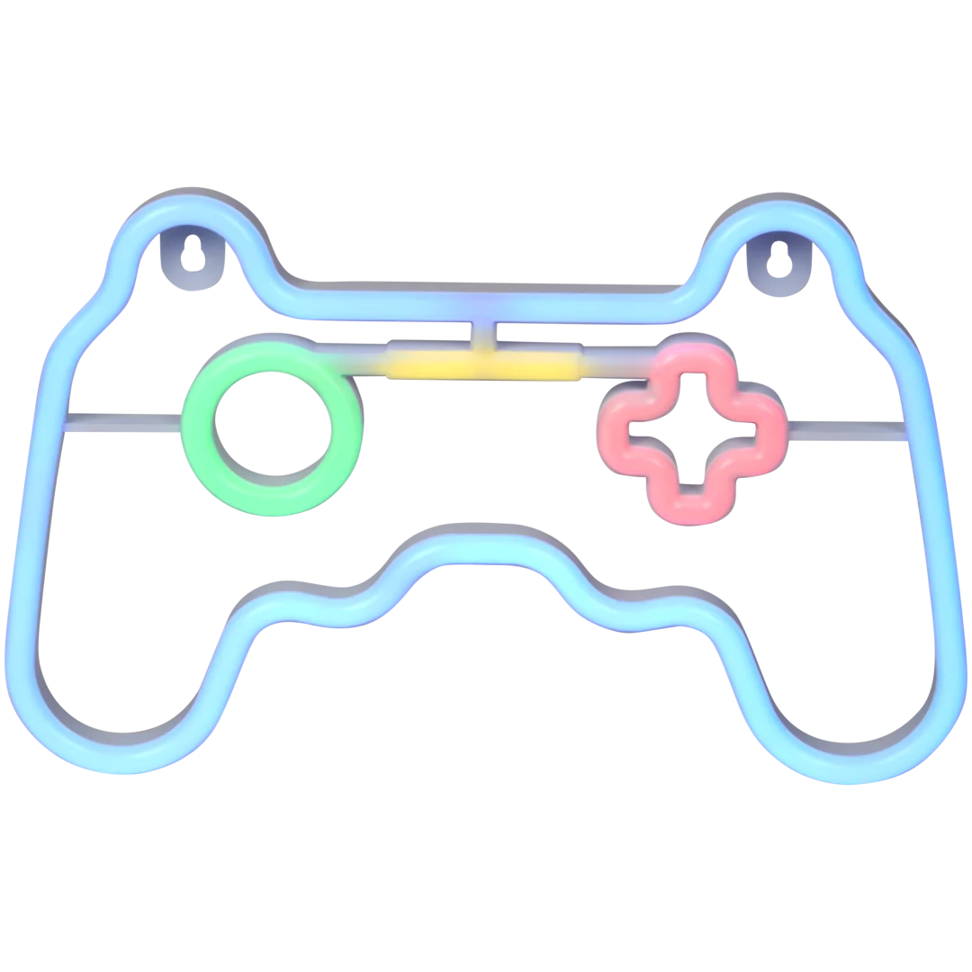Neon gaming-ledlamp Diverse varianten