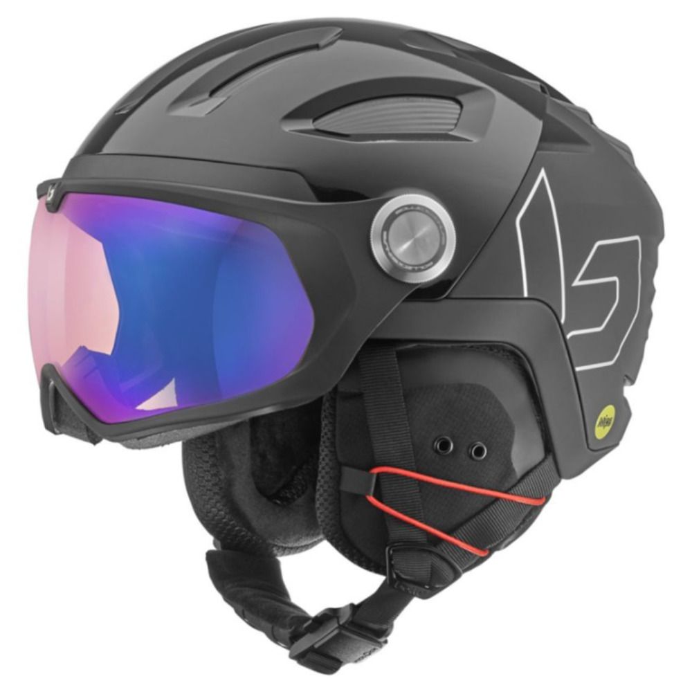 Bolle V-RYFT MIPS - Casque ski black shiny/phantom blue