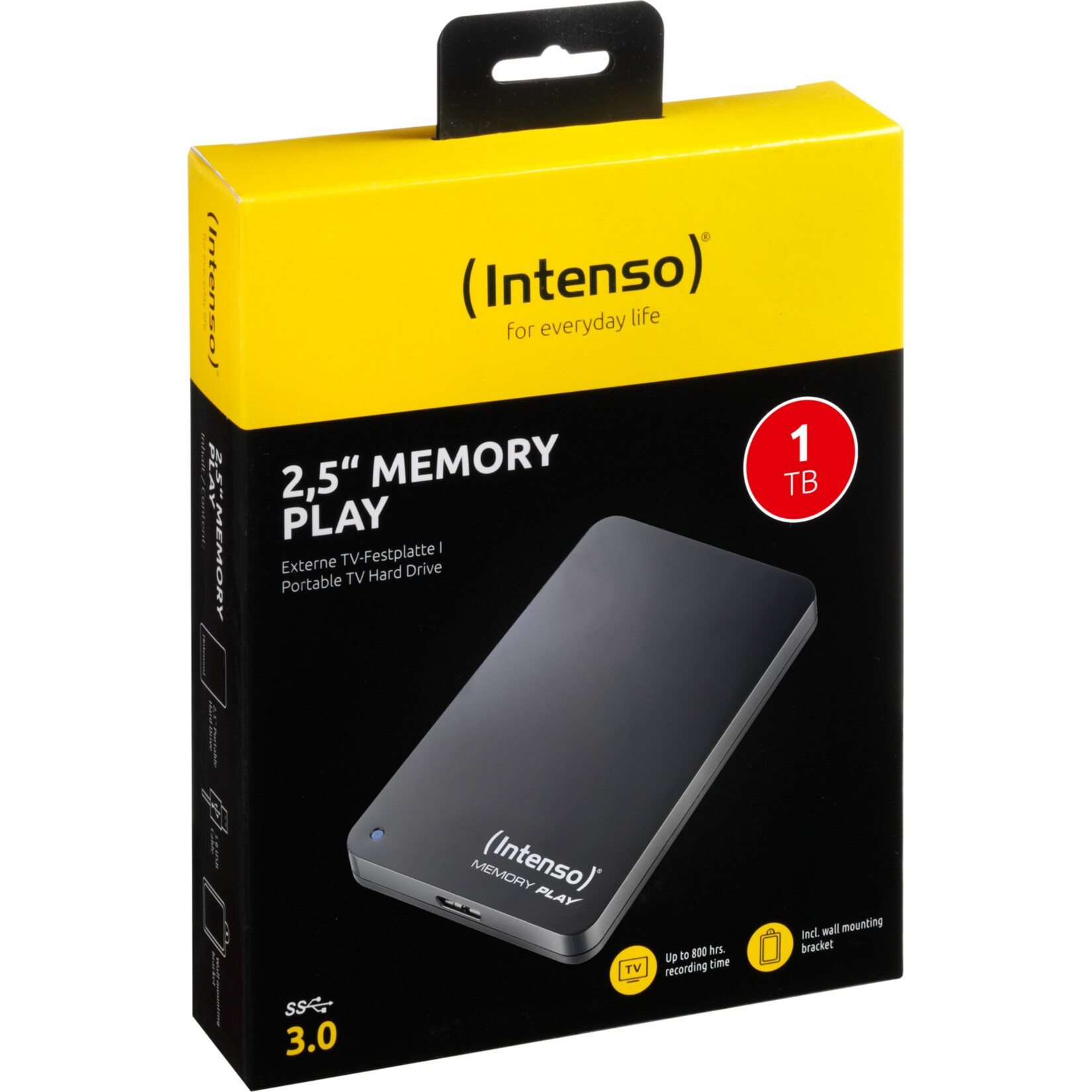 Intenso Festplatte Memory Play 1 TB