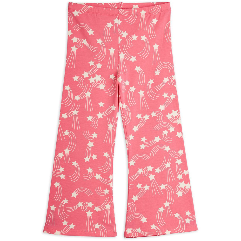 Køb Mini Rodini Pink Starfall AOP Flared Trousers